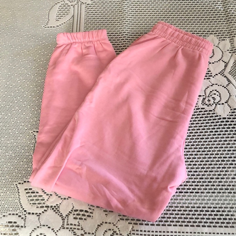 H&M pink joggers